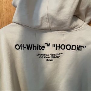Off white hoodie